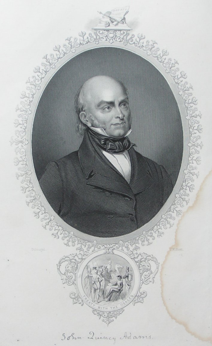 Print - John Quincy Adams - Hunt